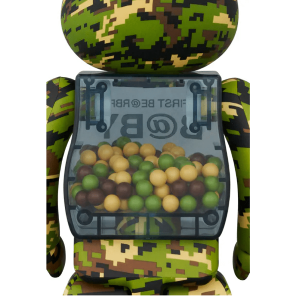 MY FIRST BE@RBRICK B@BY DIGITAL CAMO Ver. 1000% BE@RBRICK：圖片 3