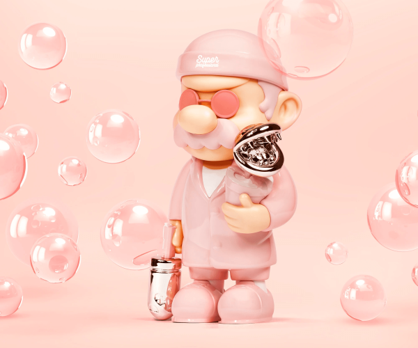 Super Professional Essential //Bubble Pink 26cm：圖片 2
